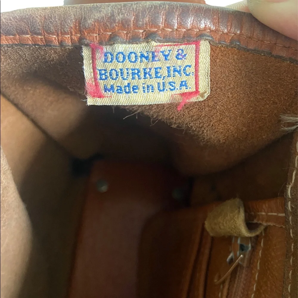 Dooney & Bourke Vintage brown purse - Picture 5 of 6